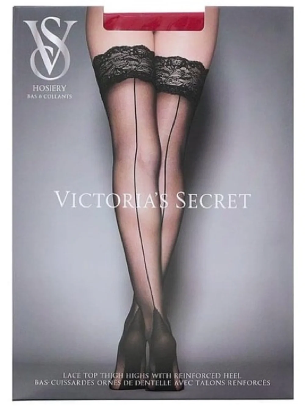 VICTORIA SECRET VERY SEXY Lace Top Thigh Highs
